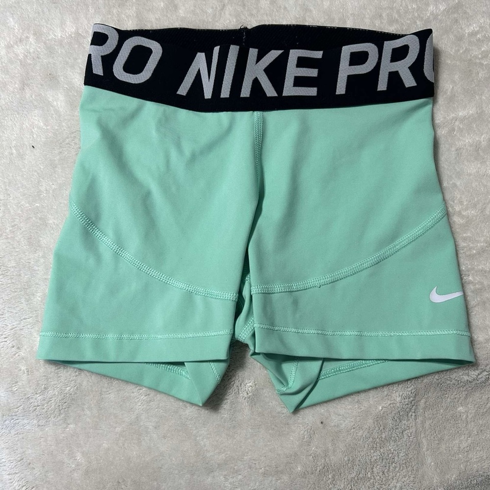 Nike Women's Pro Green Shorts